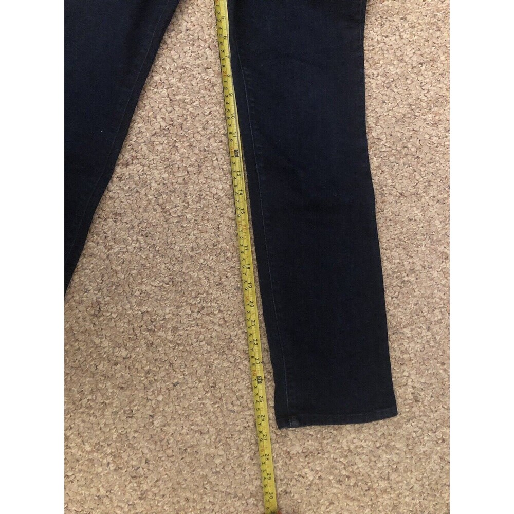 NYDJ Women Jeans Size 4 Blue Mid-Rise Sheri Slim Straight Leg Stretch Denim - Picture 6 of 10